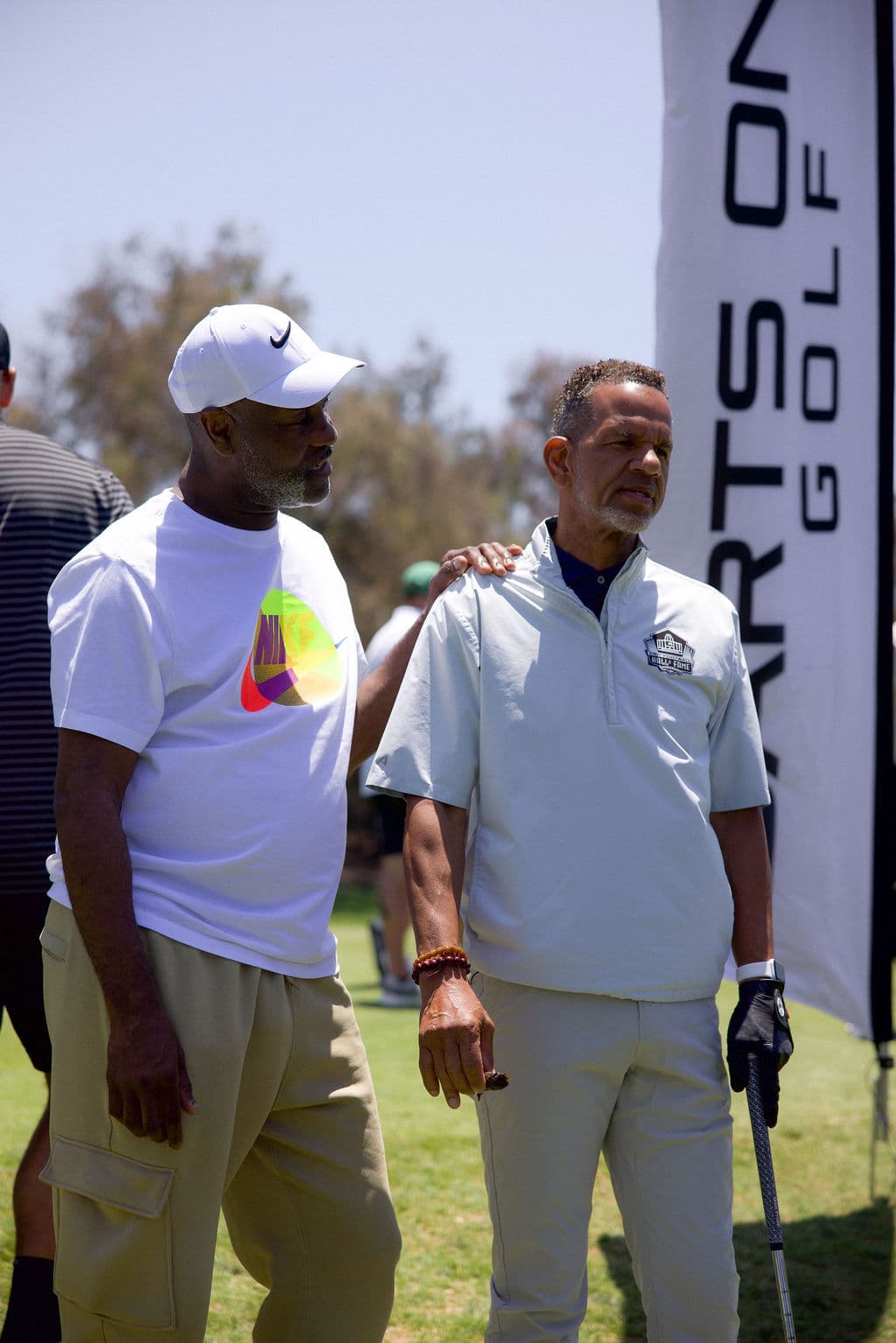 Andre Reed on the course at the 8th Annual Celebrity Golf Tournament